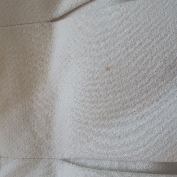 Banana Republic off-white pleated mini - Picture 4 of 6